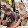 Still of Elisabeth Shue and Adam Scott in Piranha