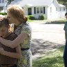 Still of Jessica Chastain, Hunter McCracken and Laramie Eppler in The Tree of Life