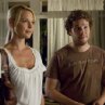 Still of Katherine Heigl and Seth Rogen in Knocked Up