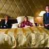 Still of George Clooney, Matt Damon and Elliott Gould in Ocean's Thirteen