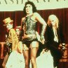 Still of Tim Curry, Nell Campbell, Richard O'Brien and Patricia Quinn in The Rocky Horror Picture Show