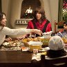 Still of Adam Sandler, Katie Holmes, Rohan Chand and Elodie Tougne in Jack and Jill