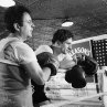 Still of Robert De Niro and Joe Pesci in Raging Bull