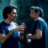 Still of Patrick Tatopoulos and Len Wiseman in Underworld: Rise of the Lycans