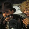 Still of Harrison Ford and Kate Capshaw in Indiana Jones and the Temple of Doom
