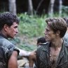 Still of Tom Berenger and Willem Dafoe in Platoon