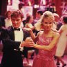 Still of Patrick Swayze and Cynthia Rhodes in Dirty Dancing