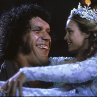 Still of Robin Wright and André the Giant in The Princess Bride