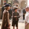 Still of Martin Scorsese, Chloë Grace Moretz and Asa Butterfield in Hugo