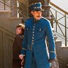 Still of Sacha Baron Cohen and Asa Butterfield in Hugo