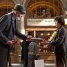 Still of Christopher Lee and Asa Butterfield in Hugo