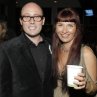 Melanie Coombs and Adam Elliot at event of Mary and Max