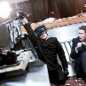 Still of Seth Rogen and Jay Chou in The Green Hornet