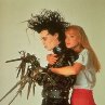 Johnny Depp and Winona Ryder star in Edward Scissorhands 